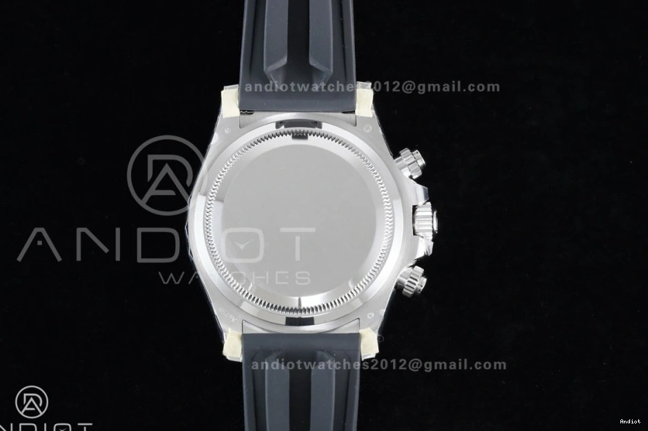 Oysterflex VS4131 (Weighted) Edition Silver Strap V2 VSF 126519 on 1:1 Daytona Black Best Dial Diamonds 0127